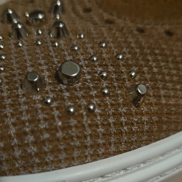 Jimmy Choo Tan Men's Sneakers with Studded Design - Picture 10 of 12